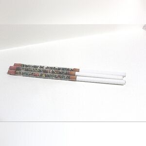 Miniature gemstone crystal souvenir pencil, set of 3